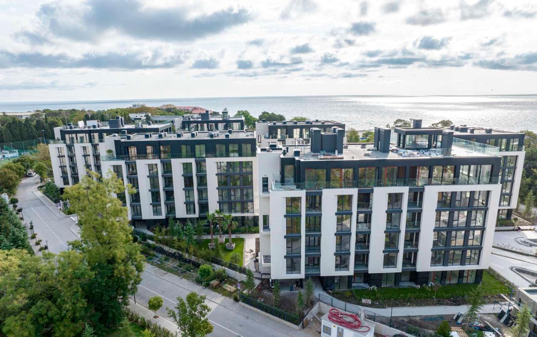 Sea Flats With Parking And Pool In Azur Residence Sankt Konstantin & Helena Eksteriør billede